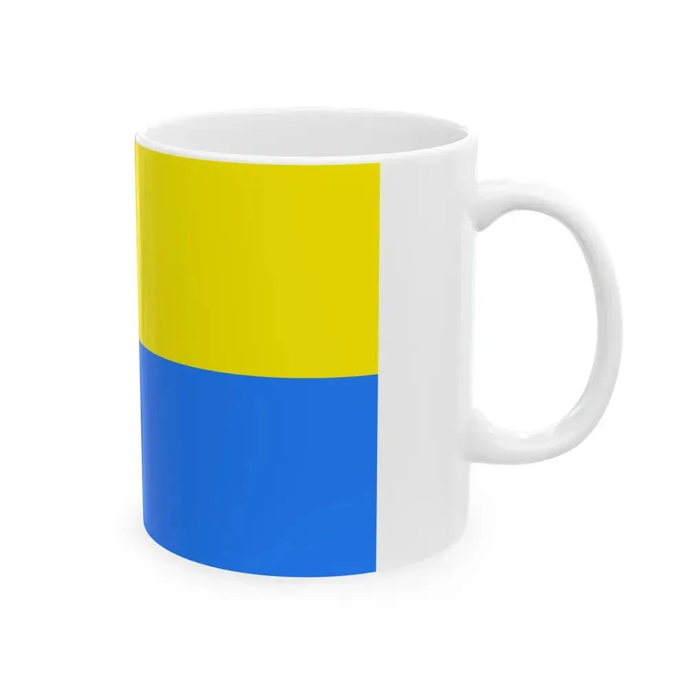 Flag of Latacunga Ecuador - White Coffee Mug - Go Mug Yourself