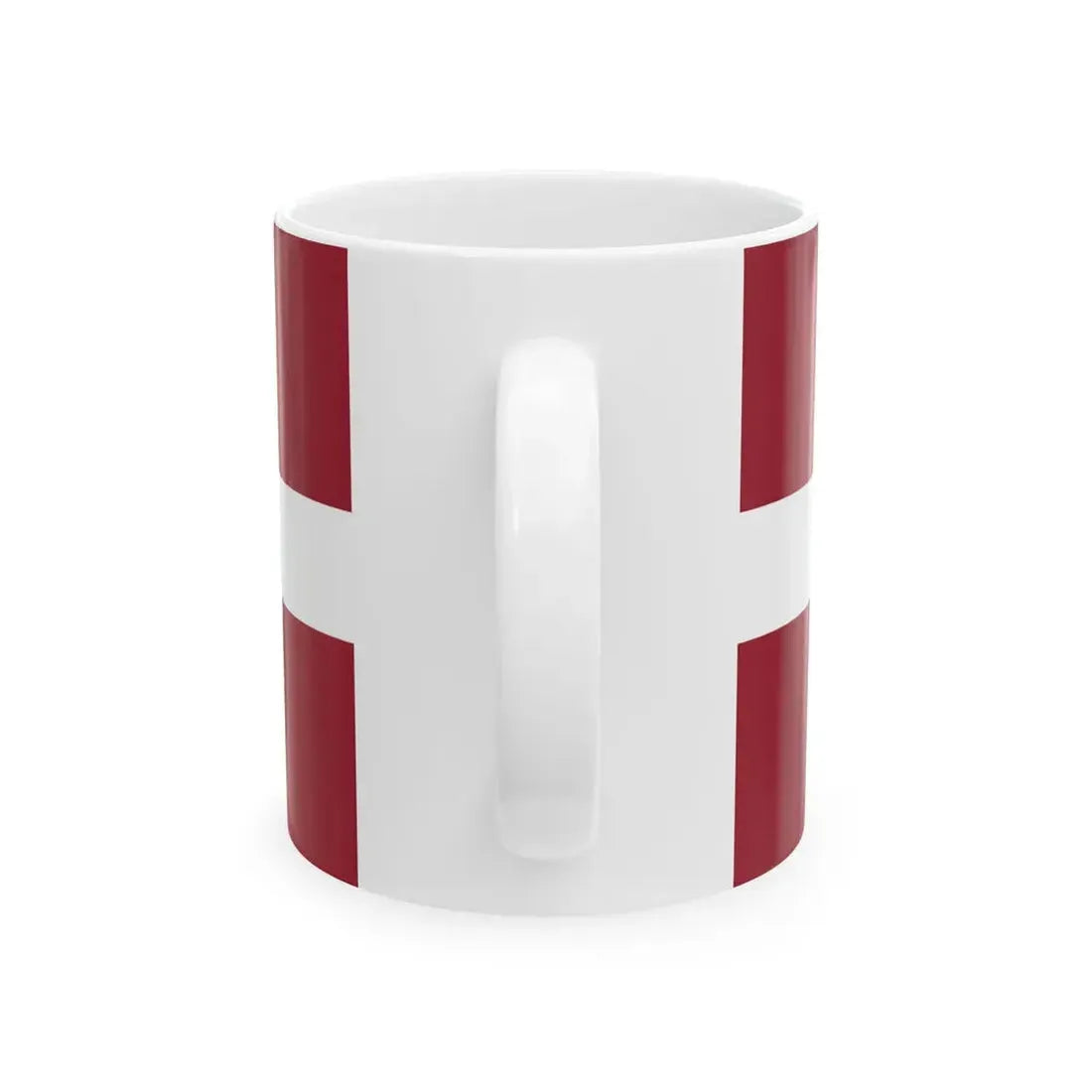 Flag of Latvia (Latvia) White Coffee Mug - Go Mug Yourself
