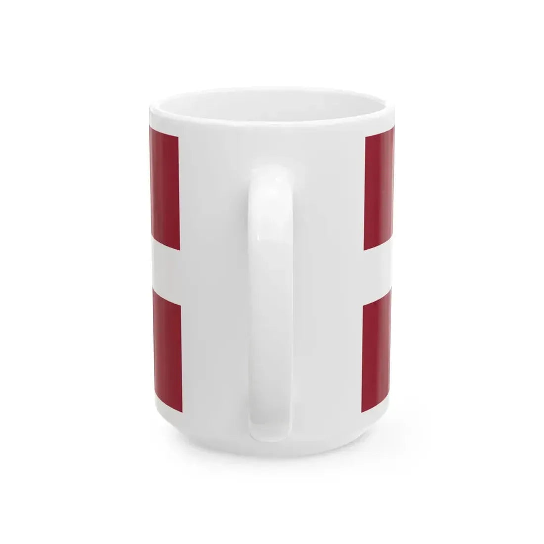 Flag of Latvia (Latvia) White Coffee Mug - Go Mug Yourself