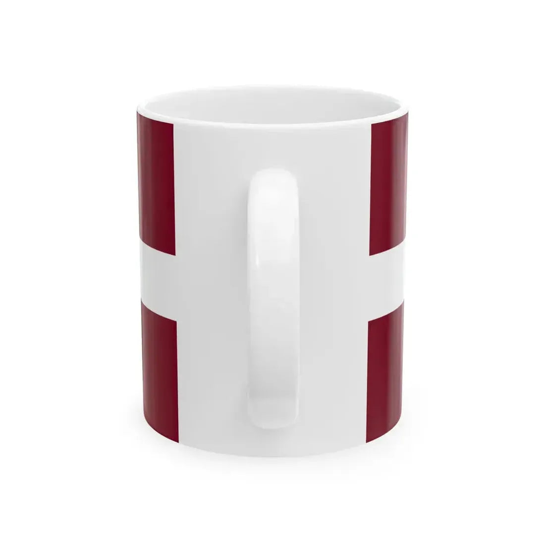 Flag of Latvia WFB 2004 (Latvia) White Coffee Mug - Go Mug Yourself