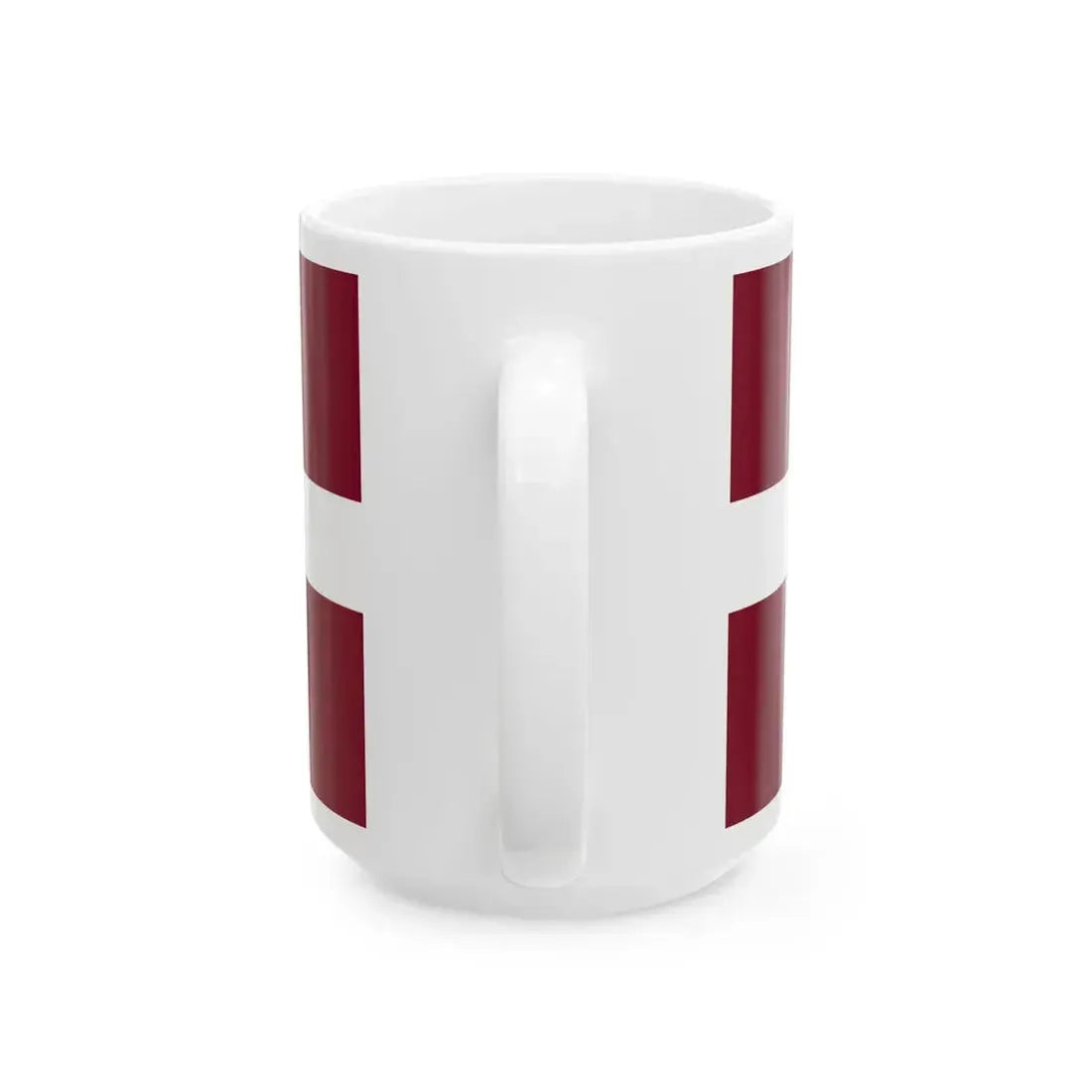 Flag of Latvia WFB 2004 (Latvia) White Coffee Mug - Go Mug Yourself