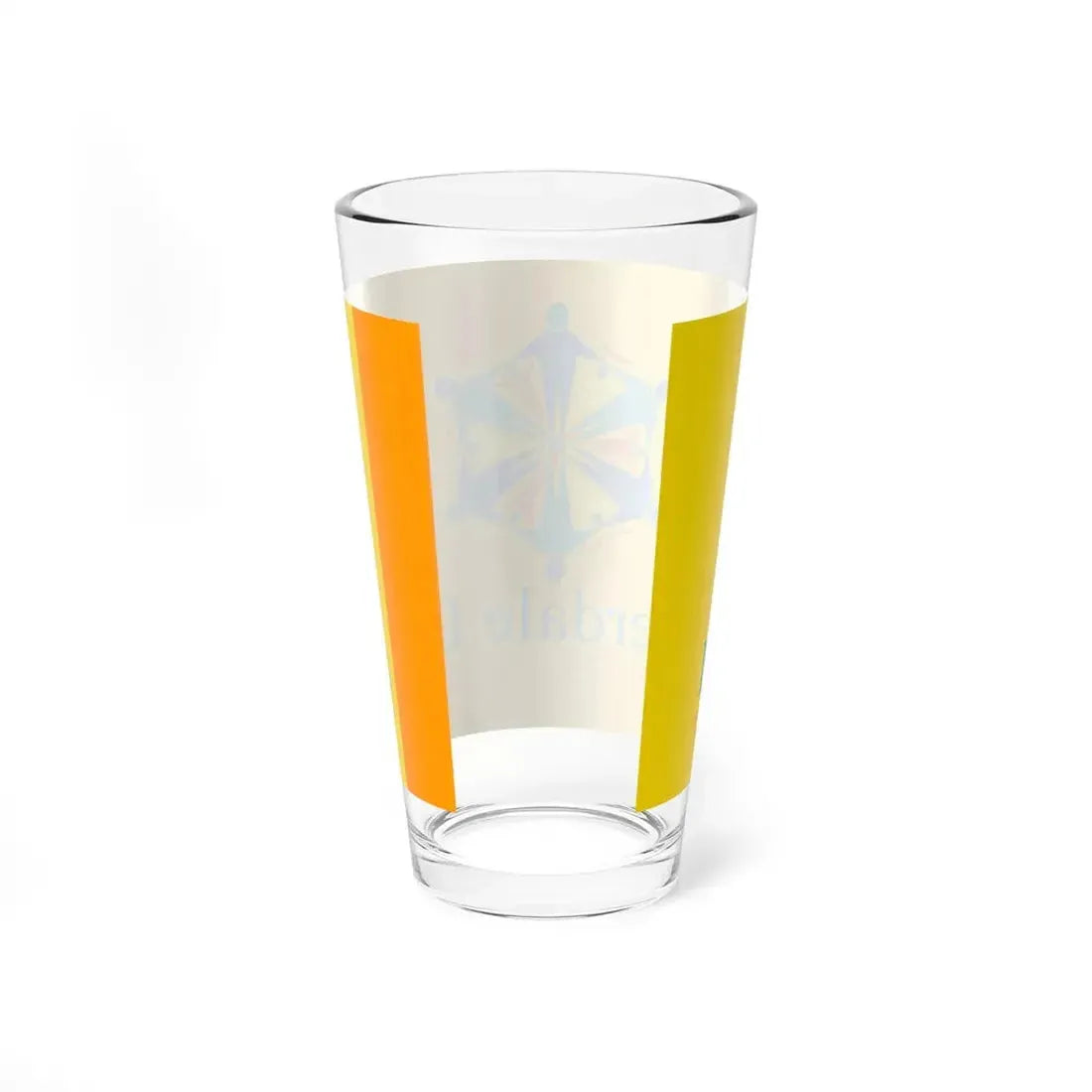 Flag of Lauderdale Lakes Florida (United States) Pint Glass 16oz - Go Mug Yourself