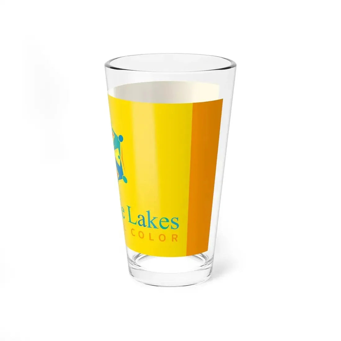 Flag of Lauderdale Lakes Florida (United States) Pint Glass 16oz - Go Mug Yourself