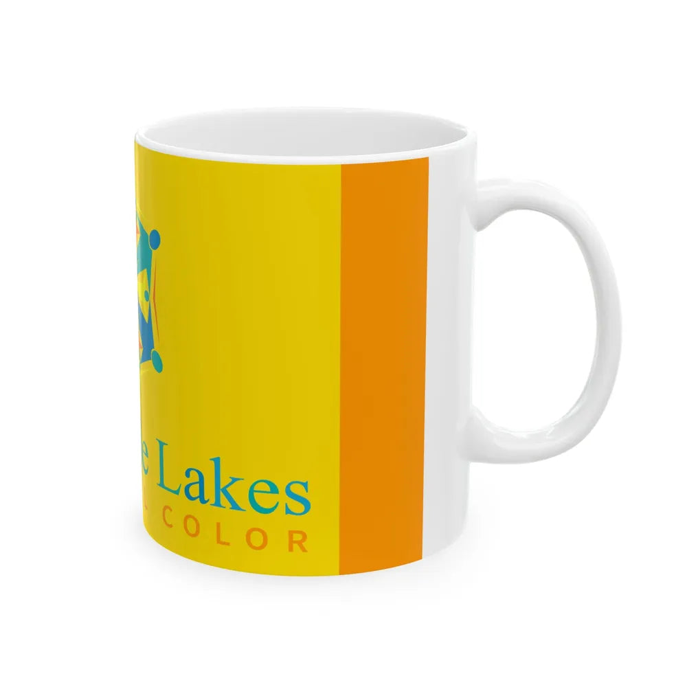 Flag of Lauderdale Lakes Florida (United States) White Coffee Mug - Go Mug Yourself