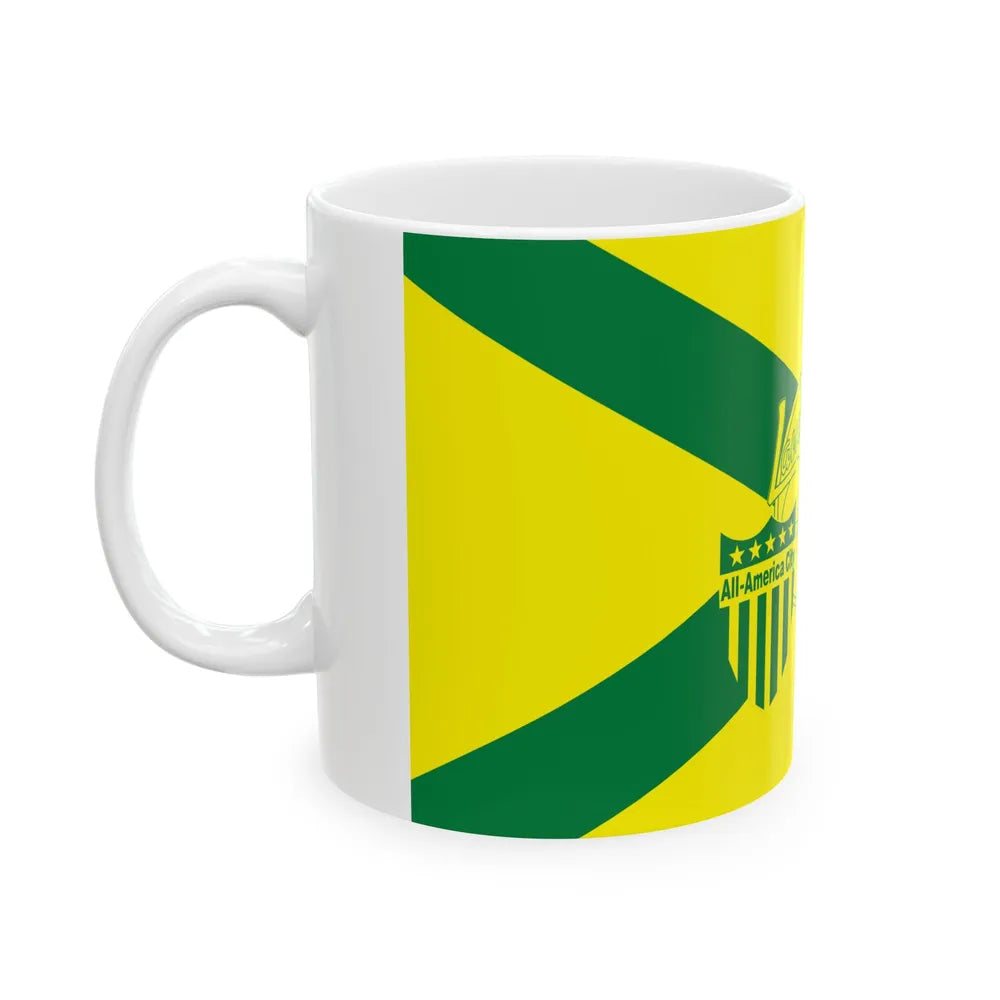 Flag of Lauderhill Florida (United States) White Coffee Mug - Go Mug Yourself
