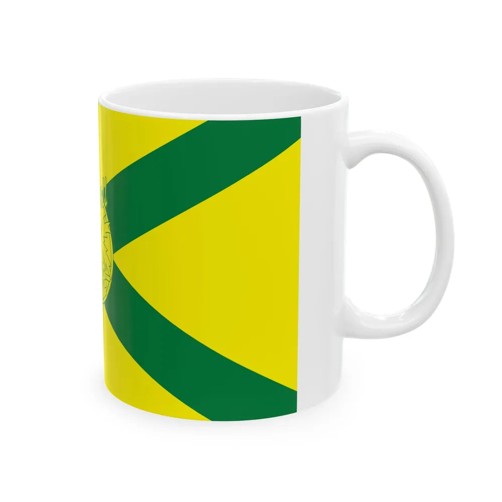 Flag of Lauderhill Florida (United States) White Coffee Mug - Go Mug Yourself