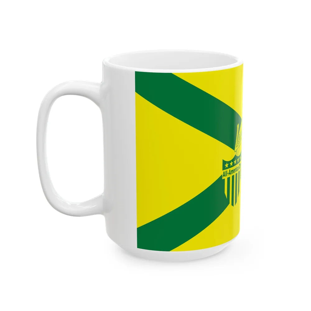Flag of Lauderhill Florida (United States) White Coffee Mug - Go Mug Yourself