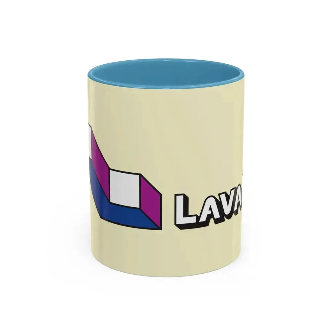 Flag of Laval Quebec Canada - Accent Coffee Mug 11oz Light Blue - Go Mug Yourself