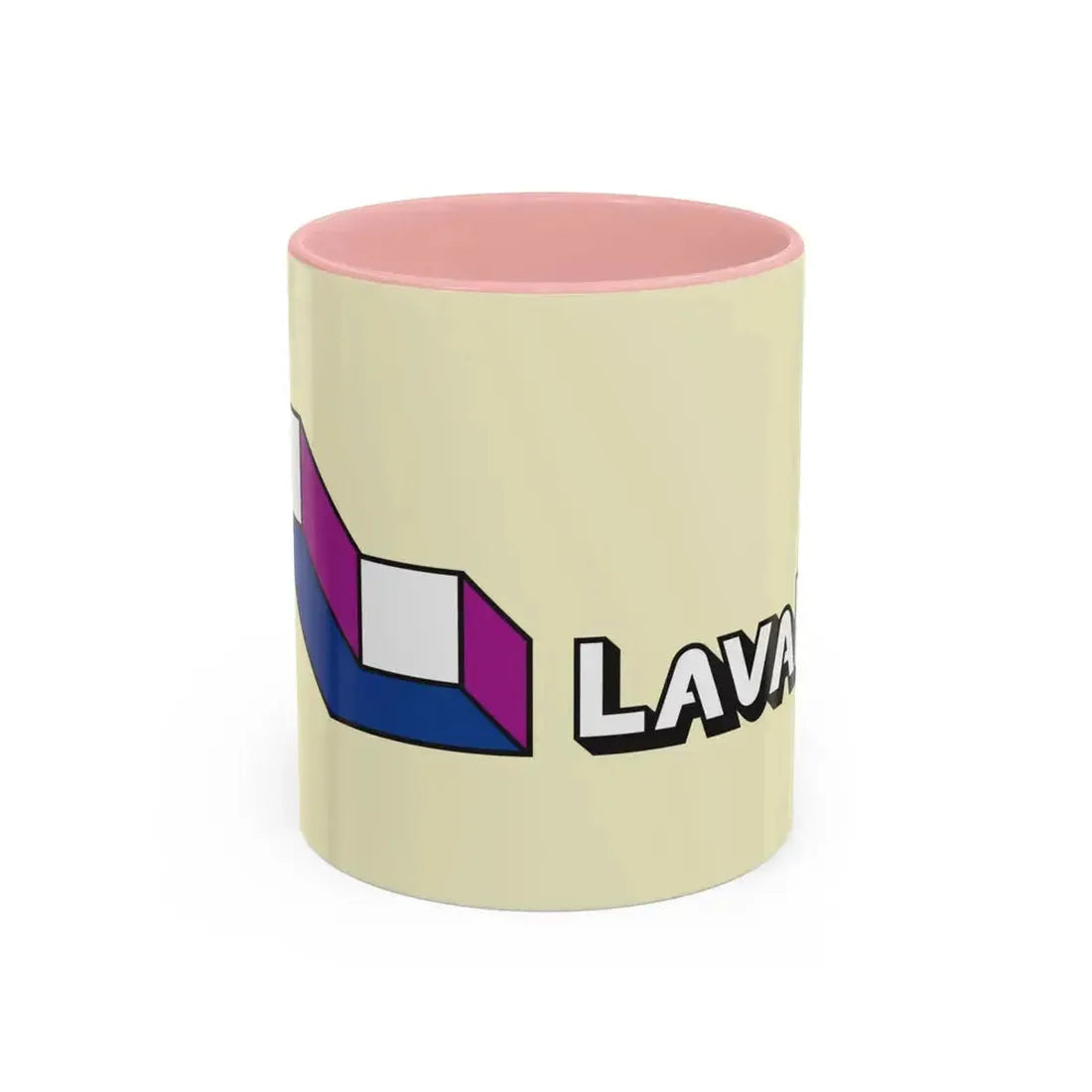 Flag of Laval Quebec Canada - Accent Coffee Mug 11oz Pink - Go Mug Yourself