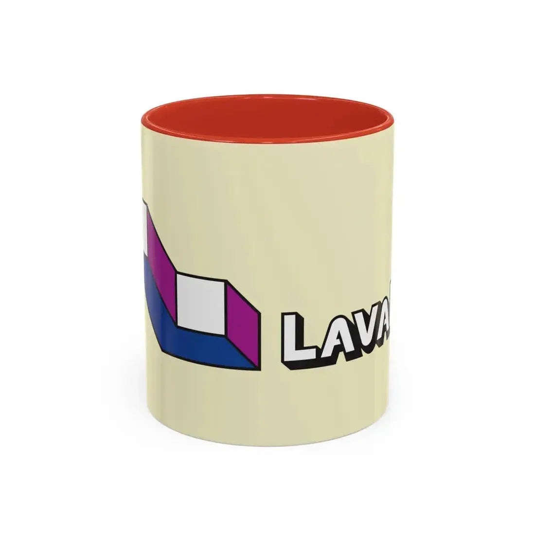 Flag of Laval Quebec Canada - Accent Coffee Mug 11oz Red - Go Mug Yourself