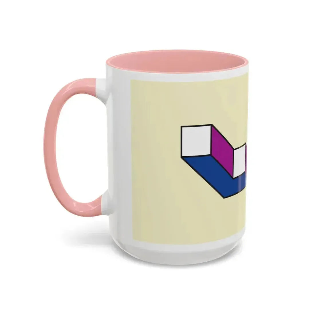 Flag of Laval Quebec Canada - Accent Coffee Mug - Go Mug Yourself