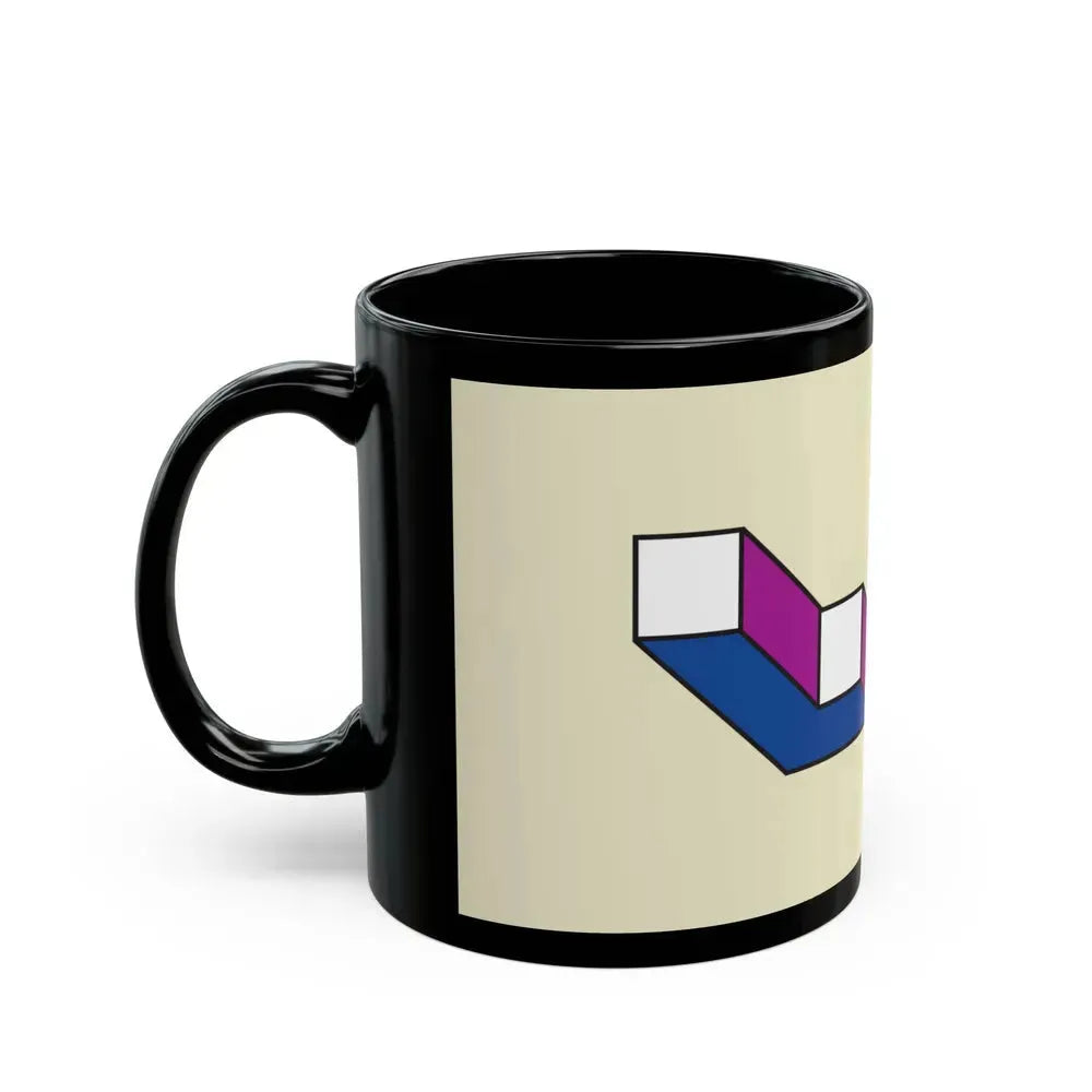 Flag of Laval Quebec Canada - Black Coffee Mug - Go Mug Yourself