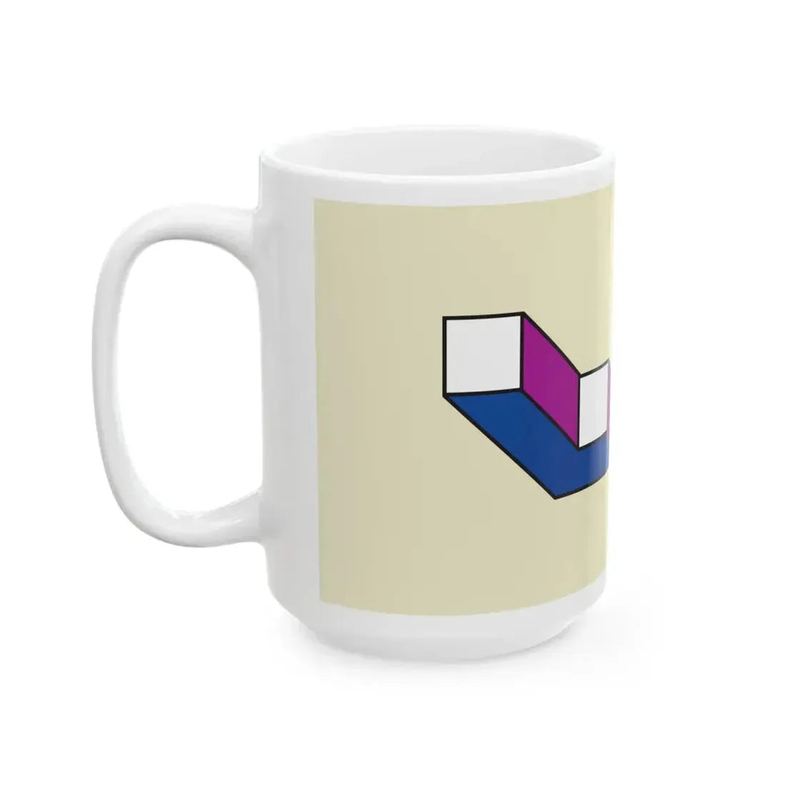 Flag of Laval Quebec (Canada) White Coffee Mug - Go Mug Yourself