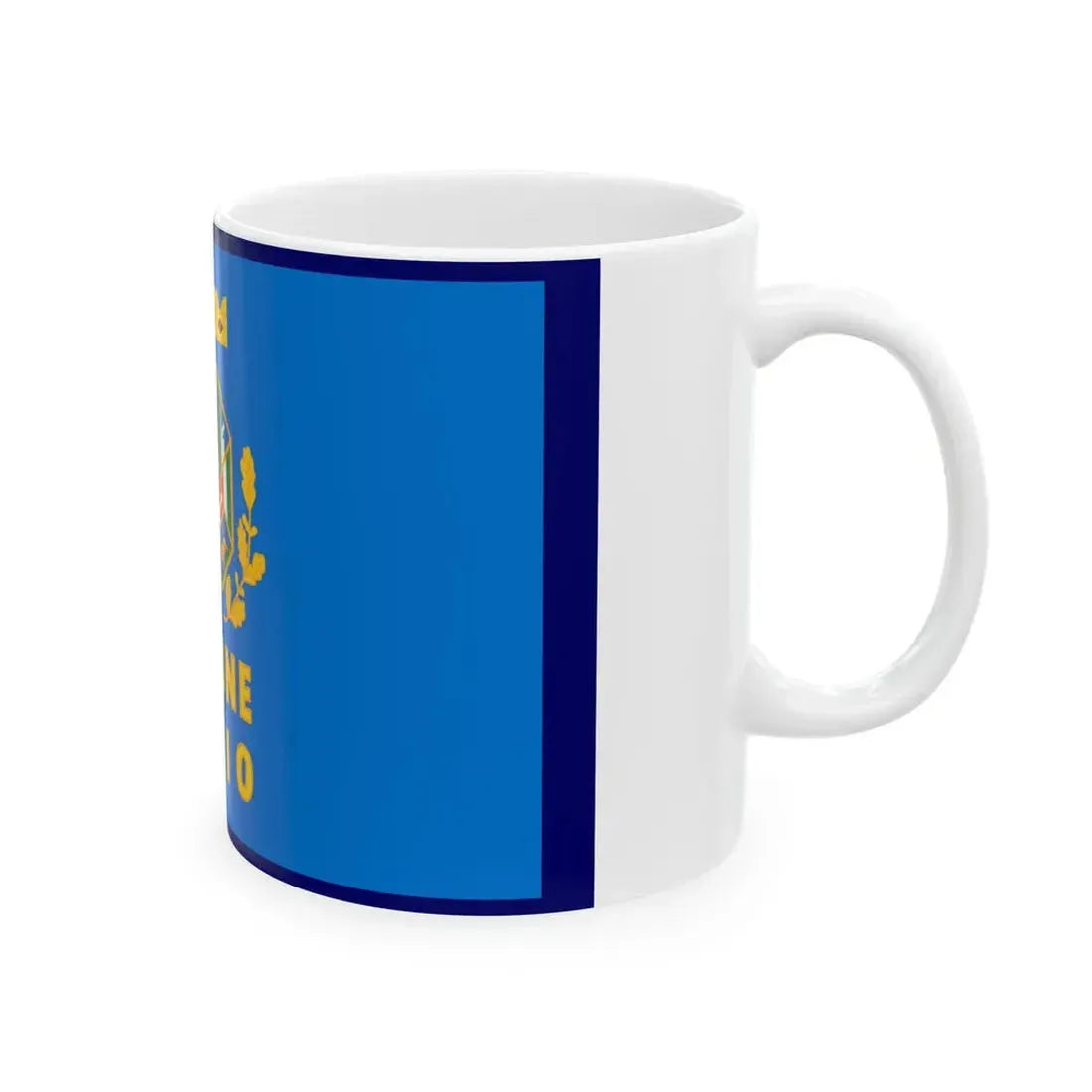 Flag of Lazio 1995 (Italy) White Coffee Mug - Go Mug Yourself