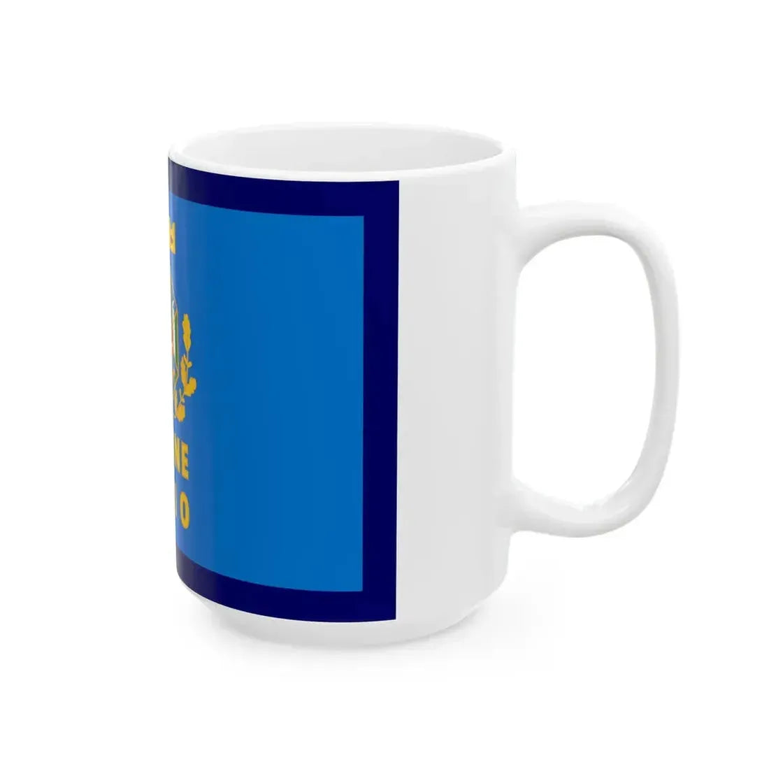 Flag of Lazio 1995 (Italy) White Coffee Mug - Go Mug Yourself