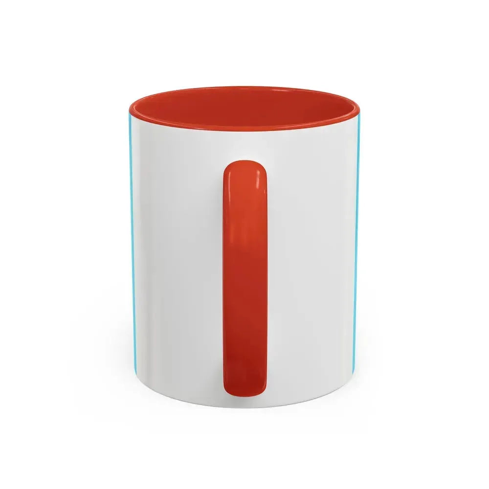 Flag of Lazio Italy - Accent Coffee Mug - Go Mug Yourself