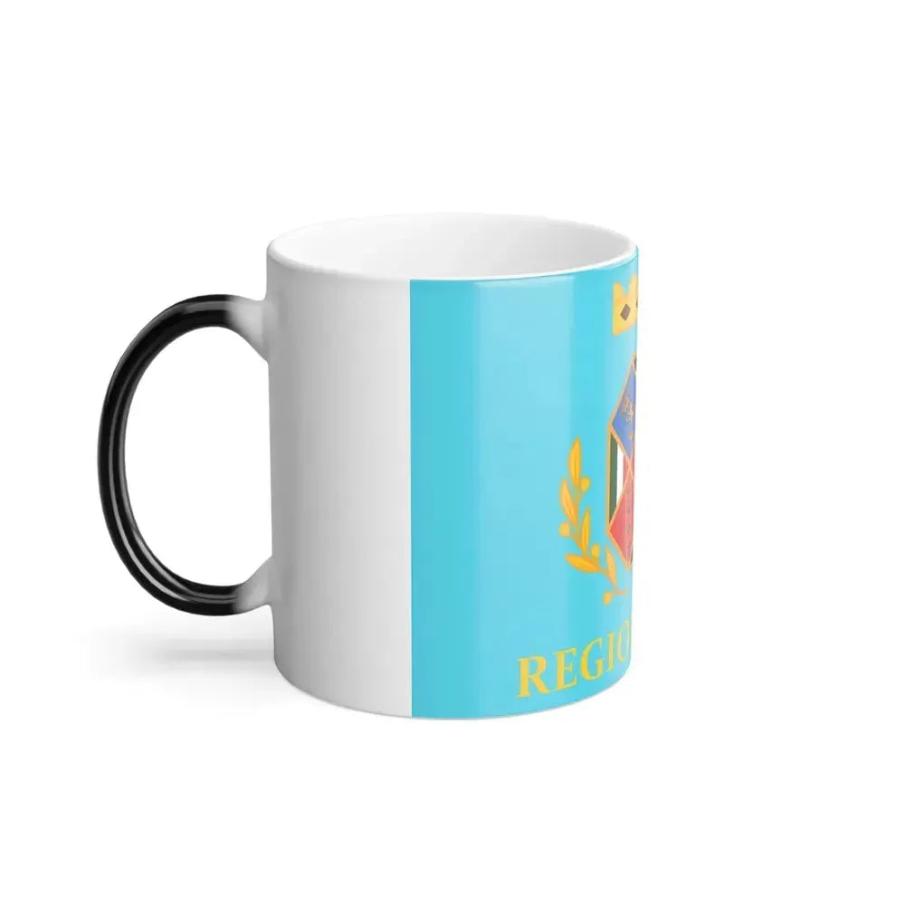 Flag of Lazio Italy - Color Changing Coffee Mug - Go Mug Yourself
