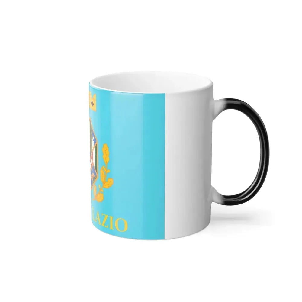 Flag of Lazio Italy - Color Changing Coffee Mug - Go Mug Yourself