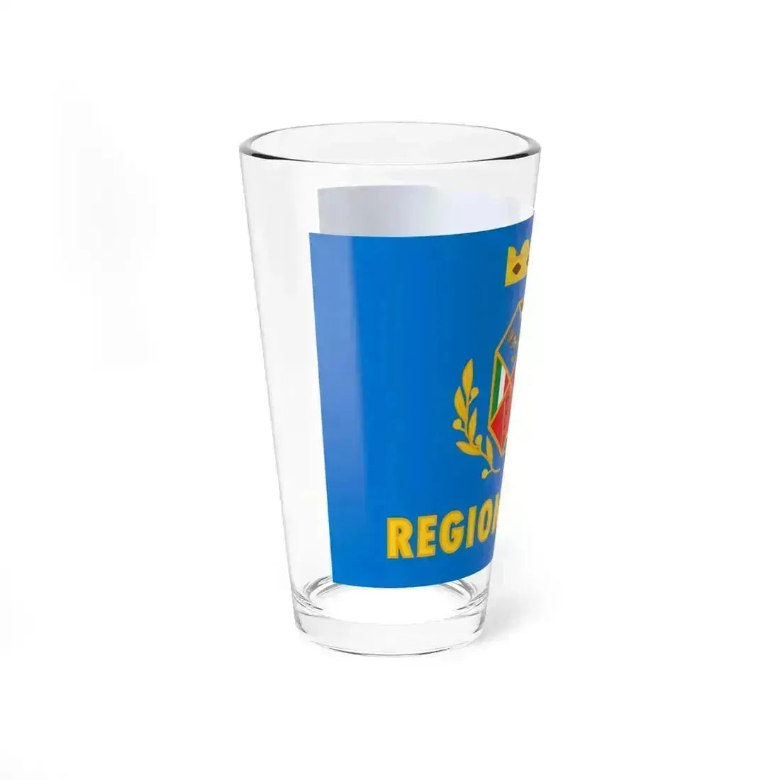Flag of Lazio (Italy) Pint Glass 16oz - Go Mug Yourself