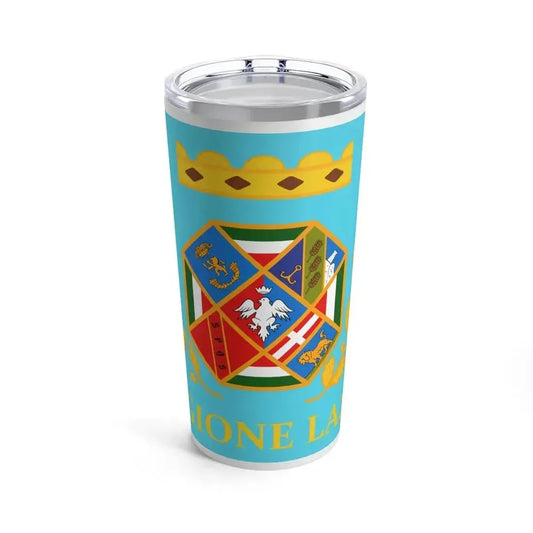 Flag of Lazio Italy - Tumbler 20oz 20oz - Go Mug Yourself