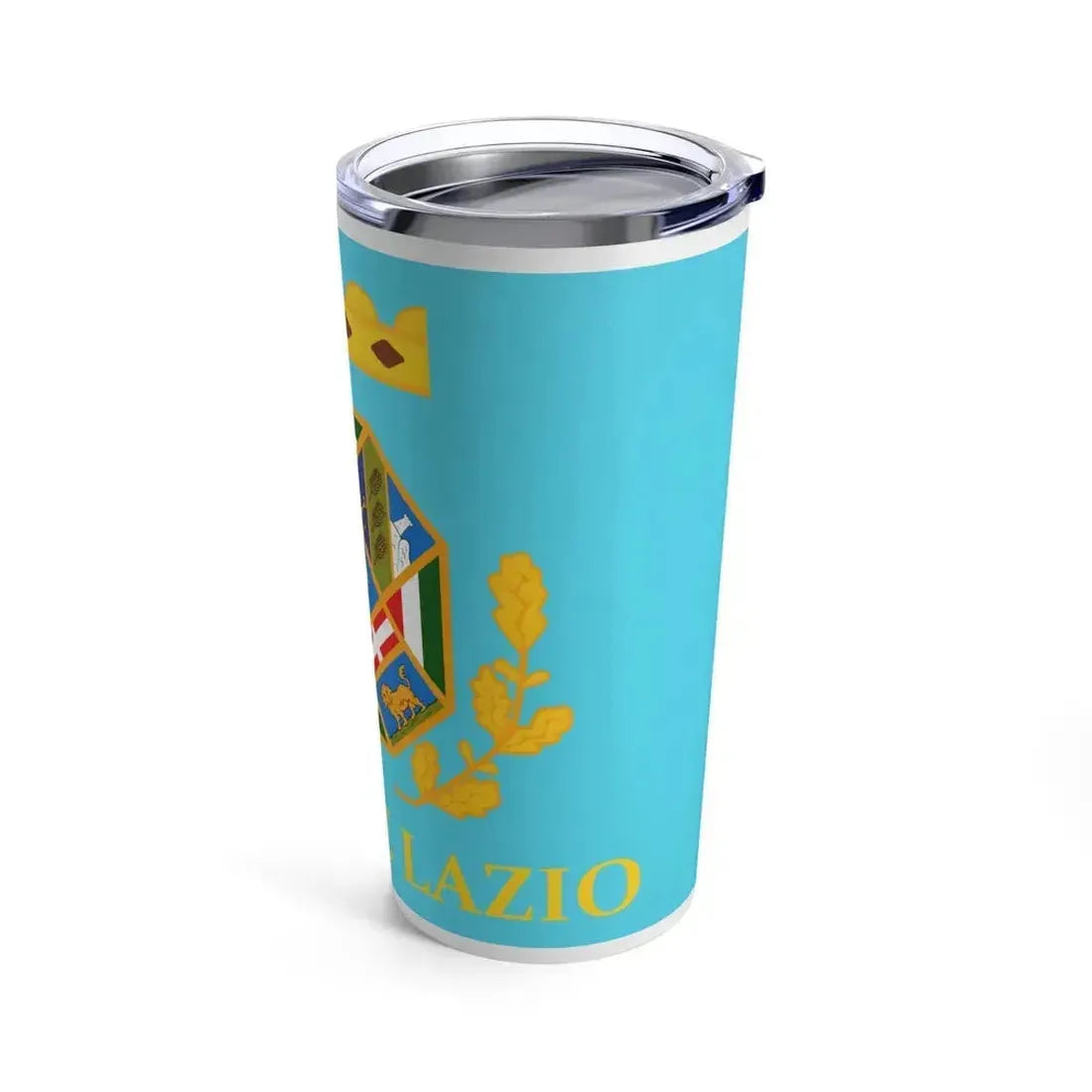 Flag of Lazio Italy - Tumbler 20oz - Go Mug Yourself