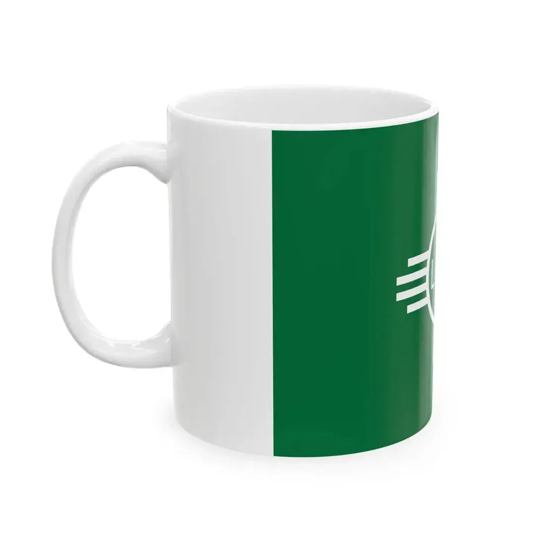 Flag of Lea County New Mexico (Mexico) White Coffee Mug - Go Mug Yourself