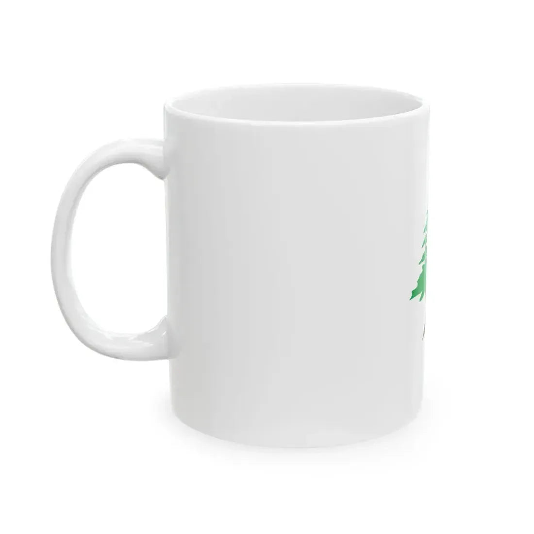 Flag of Lebanon 1918-1920 (Lebanon) White Coffee Mug - Go Mug Yourself