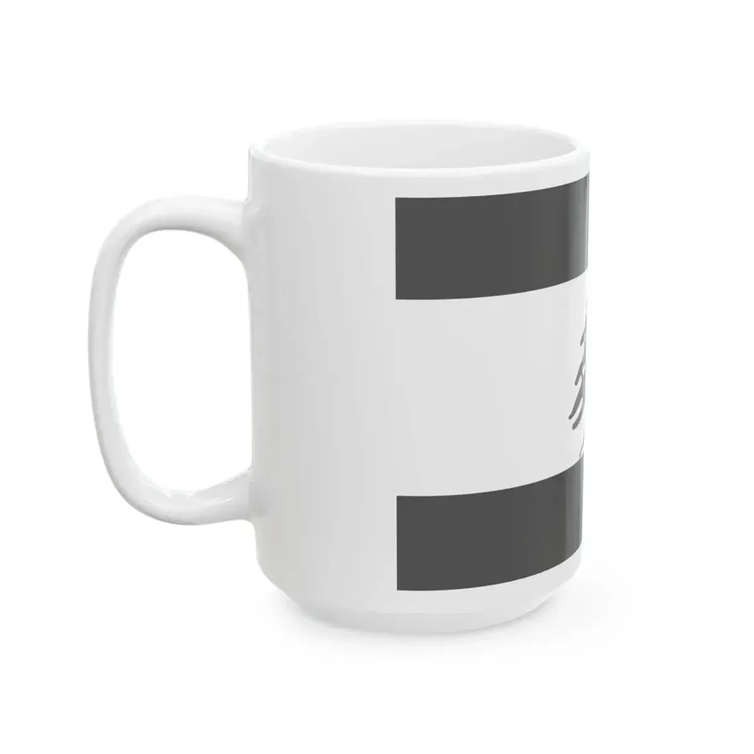 Flag of Lebanon - White (Lebanon) White Coffee Mug - Go Mug Yourself
