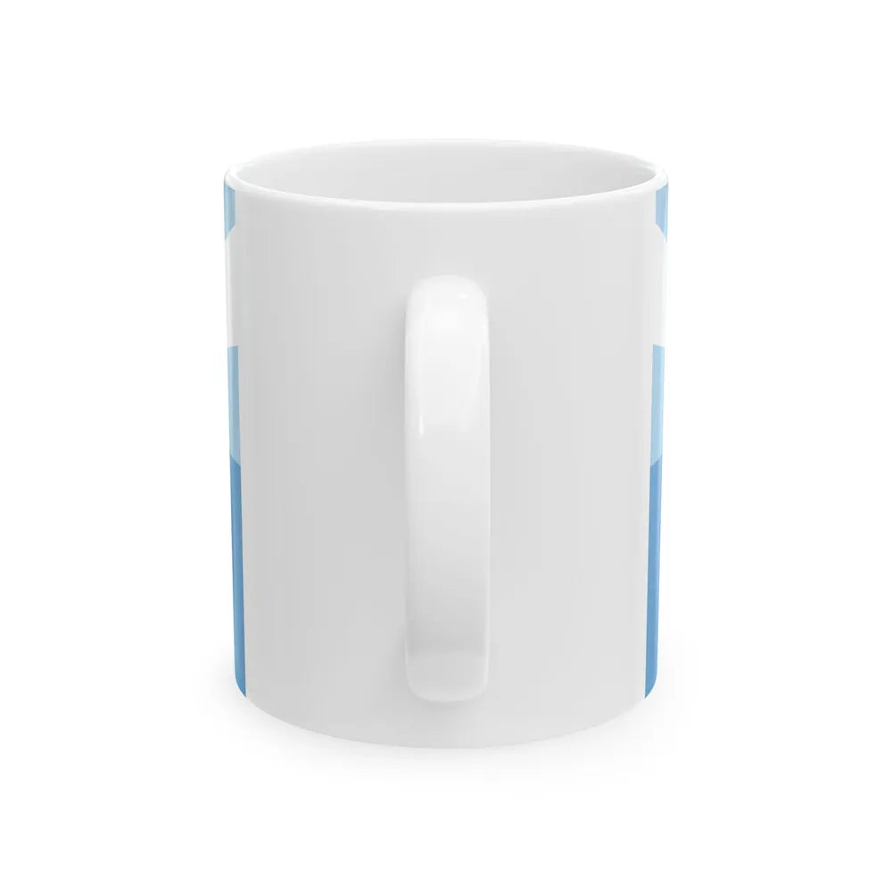 Flag of Leelanau County Michigan (United States) White Coffee Mug - Go Mug Yourself