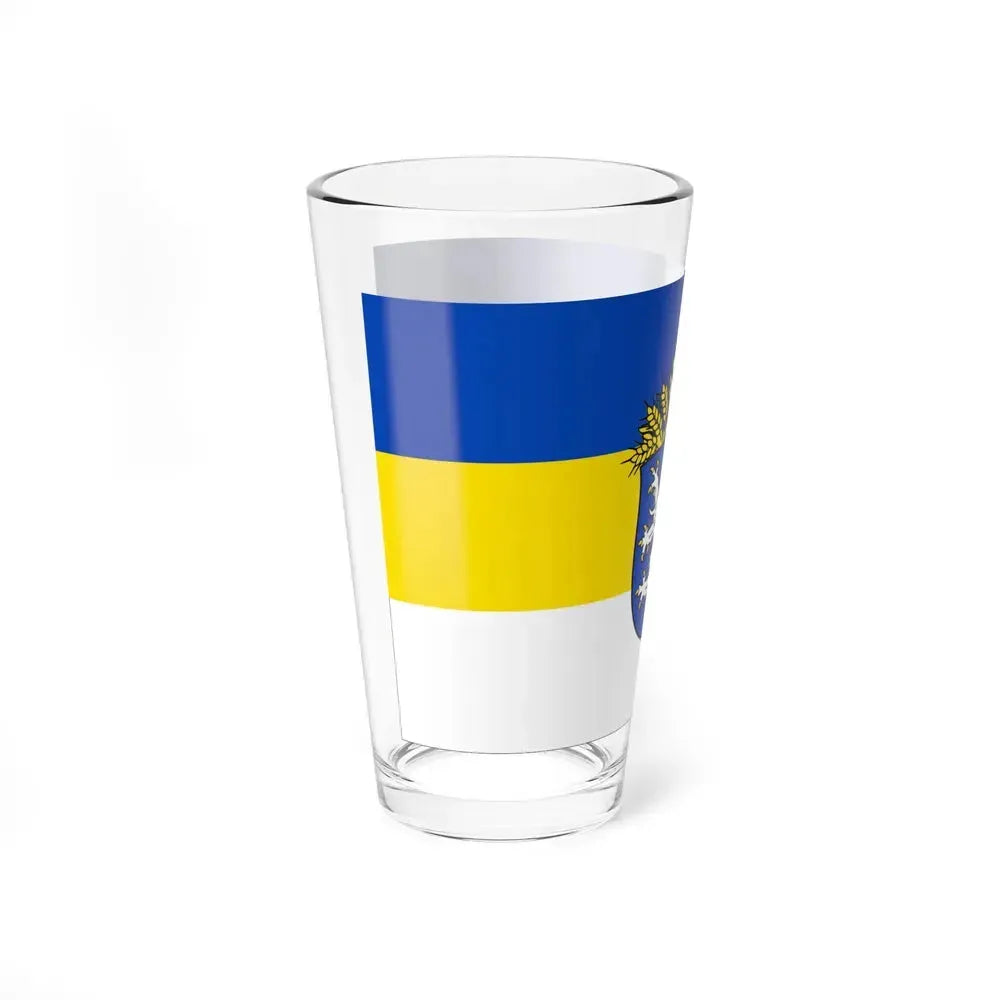 Flag of Leer Germany - Pint Glass 16oz - Go Mug Yourself