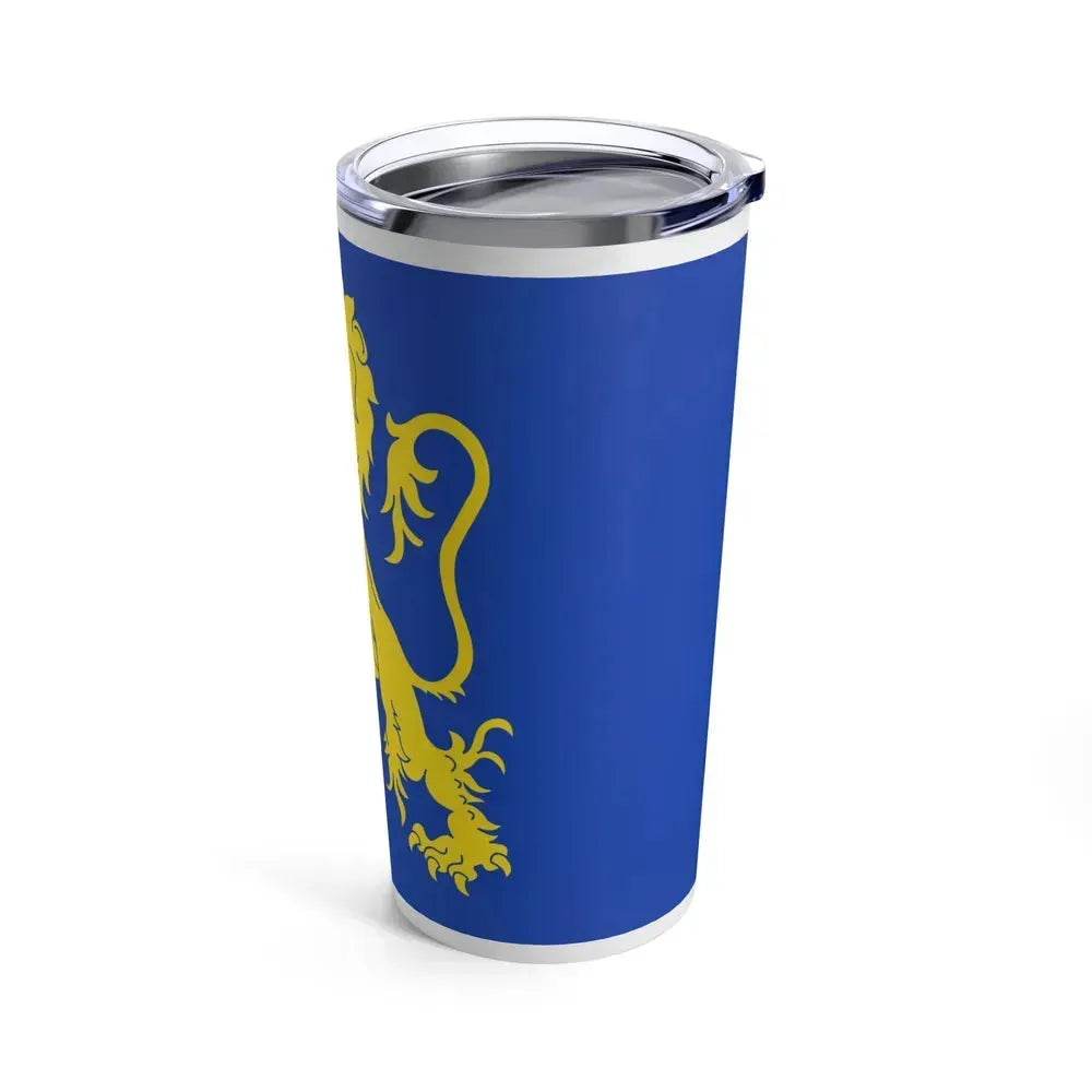 Flag of Leeuwarden the capital of the province of Friesland Netherlands - Tumbler 20oz - Go Mug Yourself