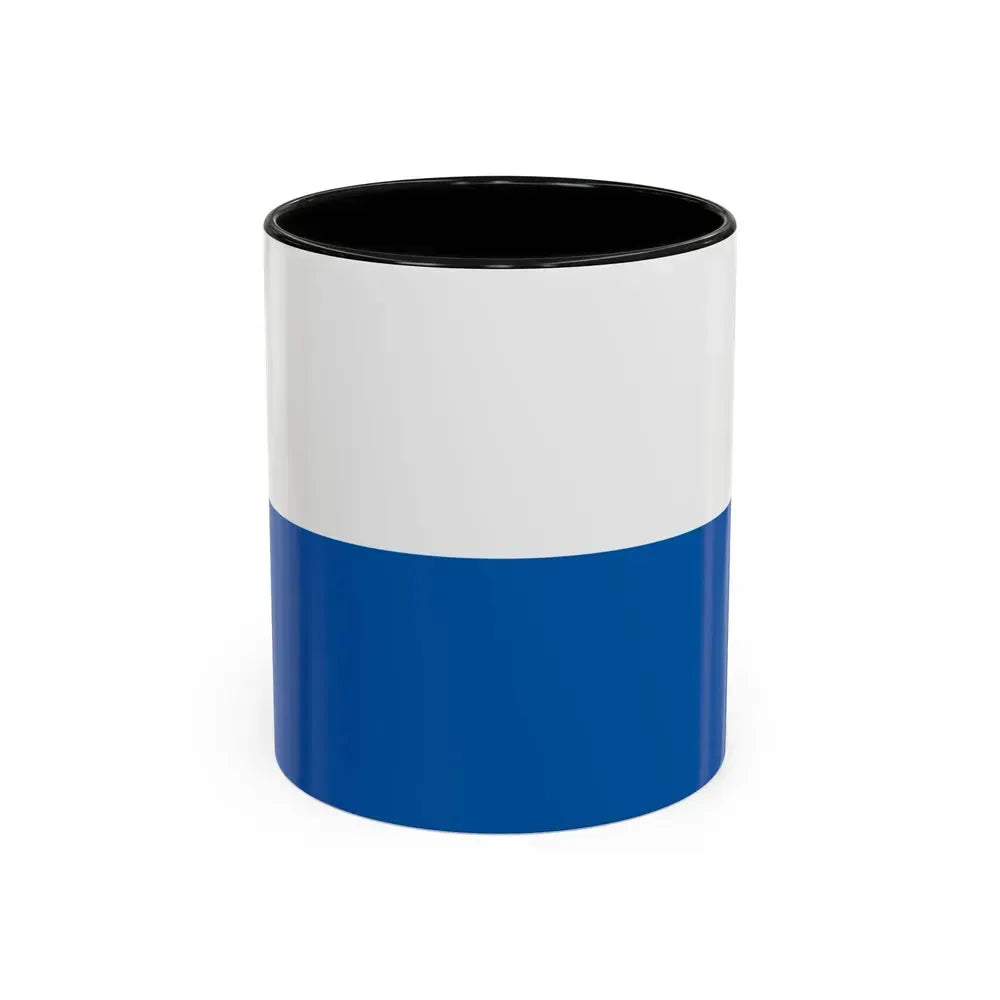Flag of Legnica Poland - Accent Coffee Mug 11oz Black - Go Mug Yourself