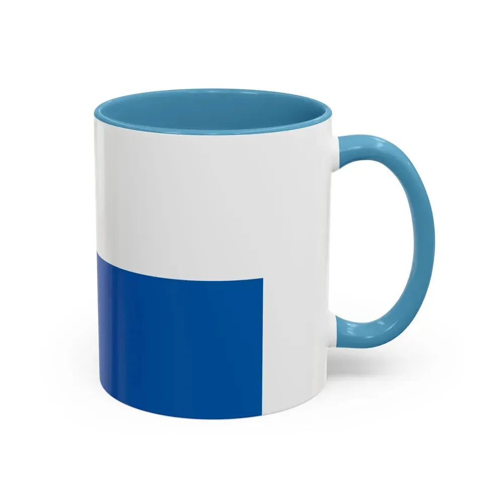 Flag of Legnica Poland - Accent Coffee Mug - Go Mug Yourself