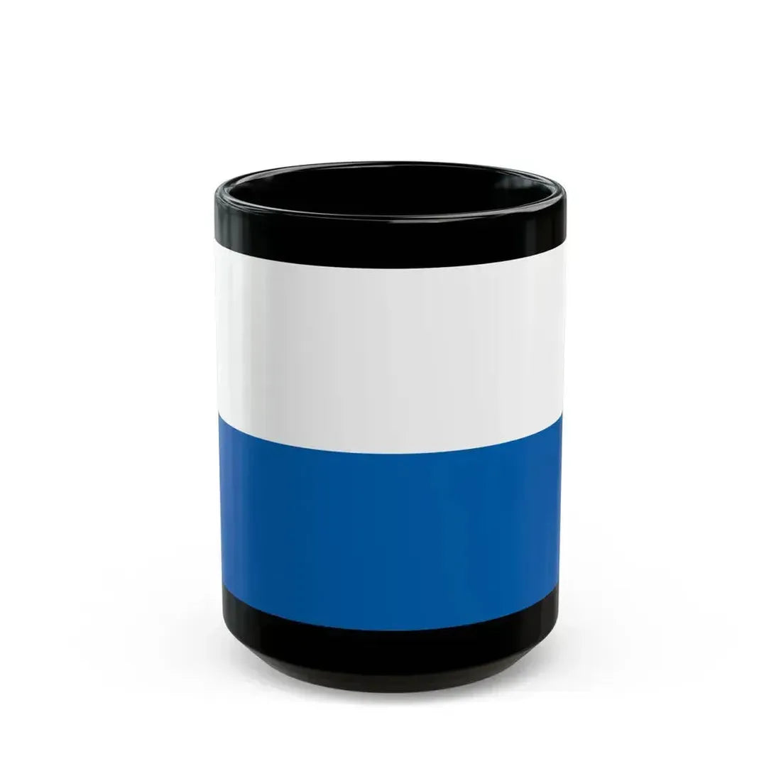 Flag of Legnica Poland - Black Coffee Mug 15oz - Go Mug Yourself