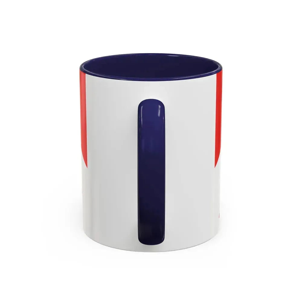 Flag of Leicestershire UK - Accent Coffee Mug - Go Mug Yourself