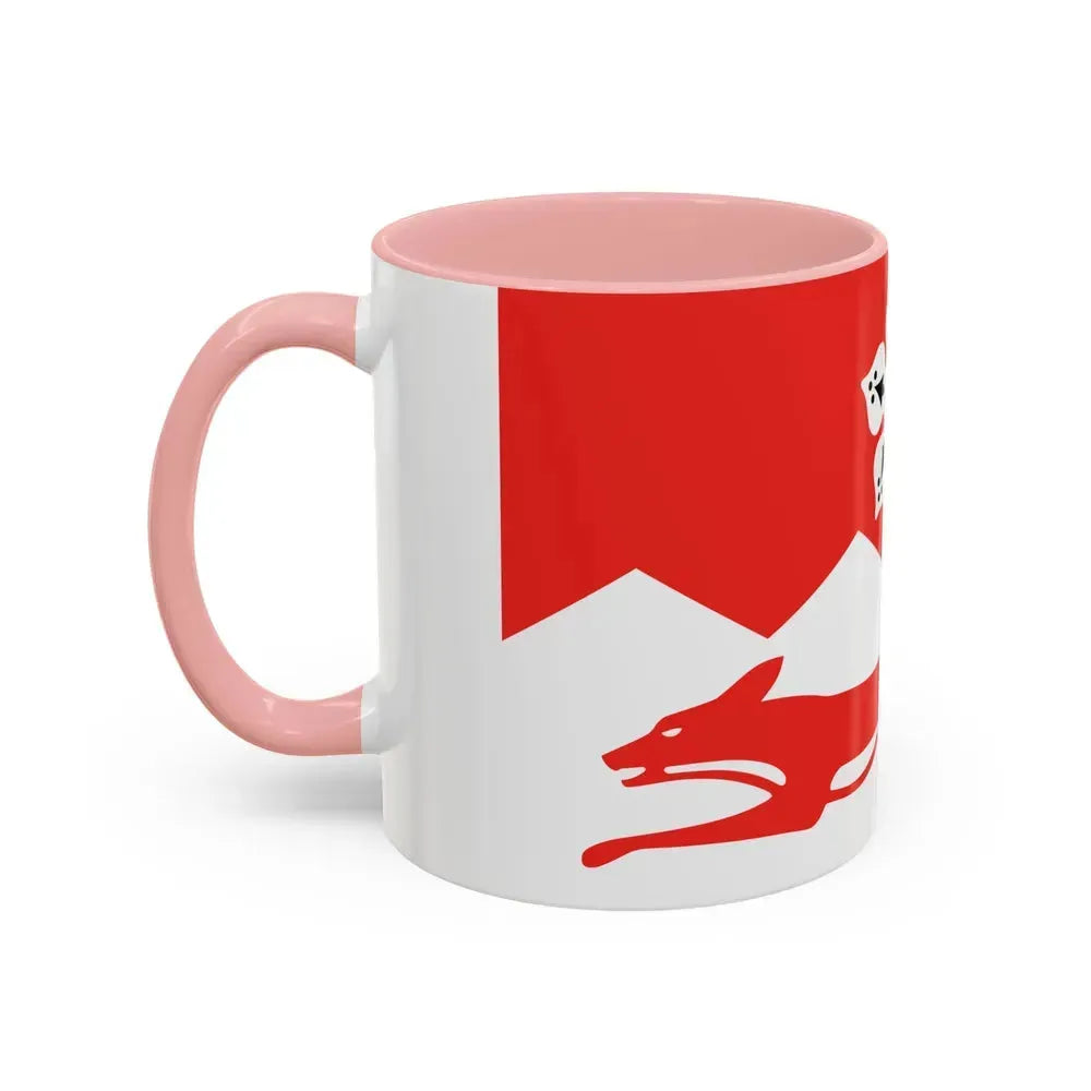 Flag of Leicestershire UK - Accent Coffee Mug - Go Mug Yourself