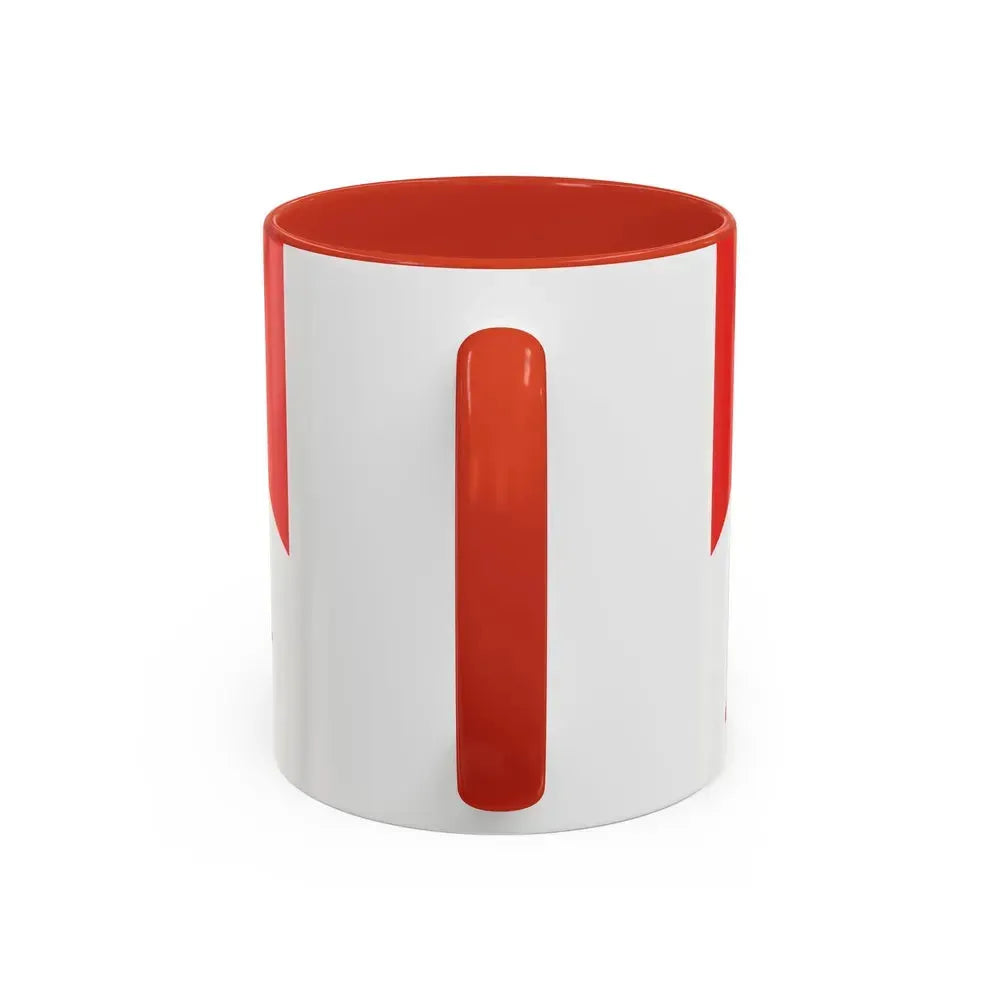Flag of Leicestershire UK - Accent Coffee Mug - Go Mug Yourself