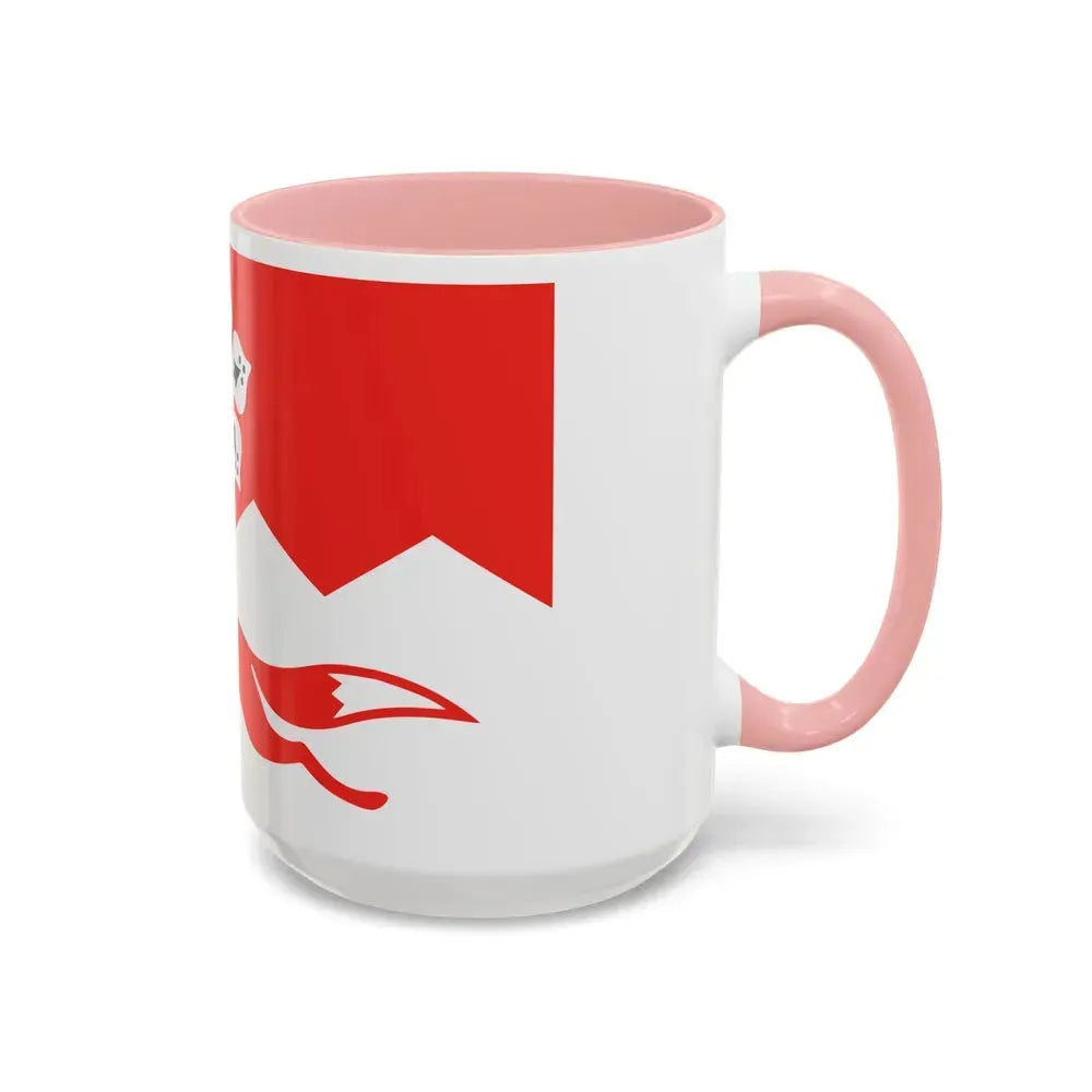 Flag of Leicestershire UK - Accent Coffee Mug - Go Mug Yourself
