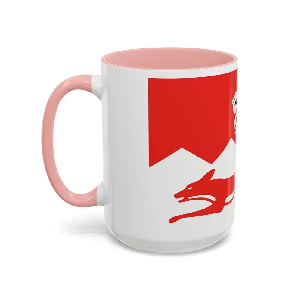 Flag of Leicestershire UK - Accent Coffee Mug - Go Mug Yourself
