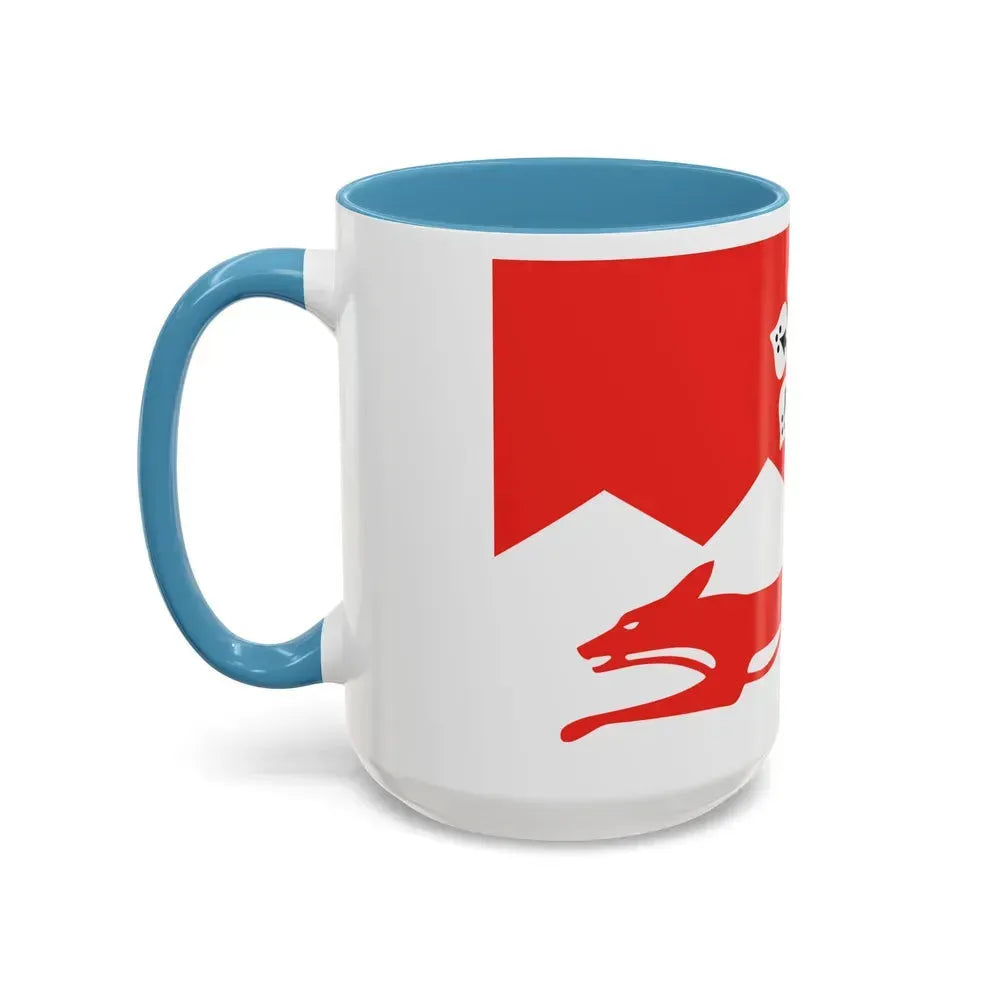 Flag of Leicestershire UK - Accent Coffee Mug - Go Mug Yourself
