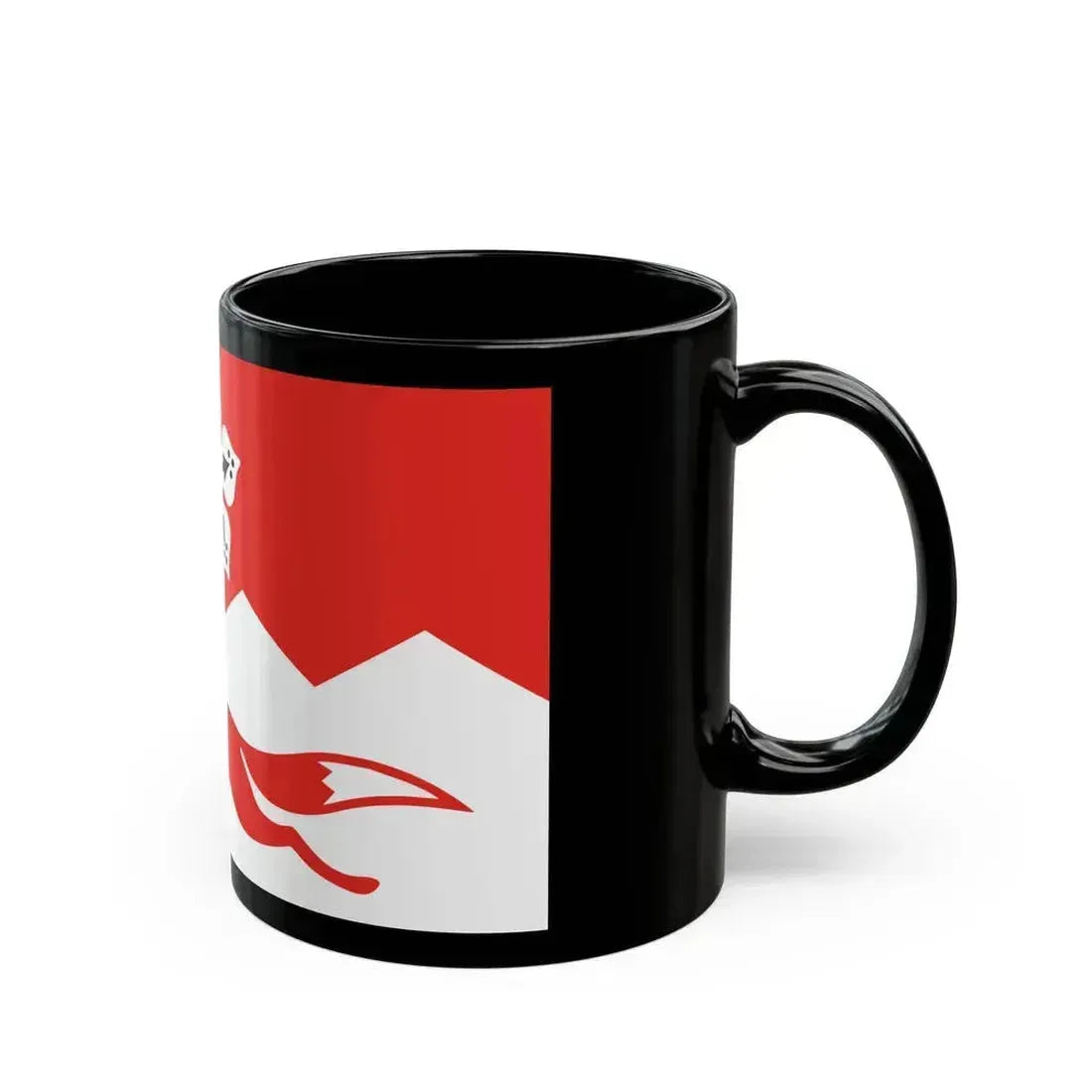 Flag of Leicestershire UK - Black Coffee Mug - Go Mug Yourself