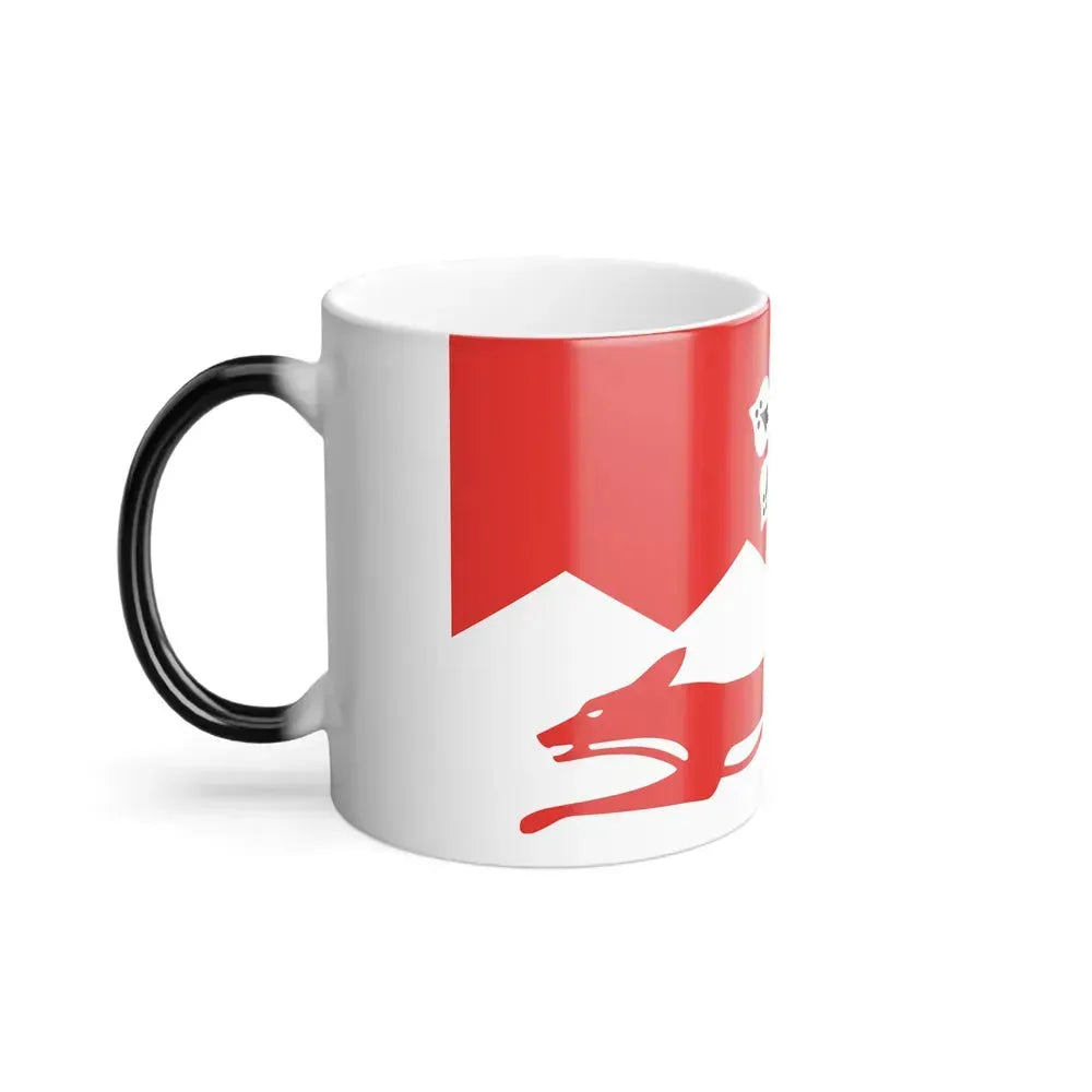 Flag of Leicestershire UK - Color Changing Coffee Mug - Go Mug Yourself