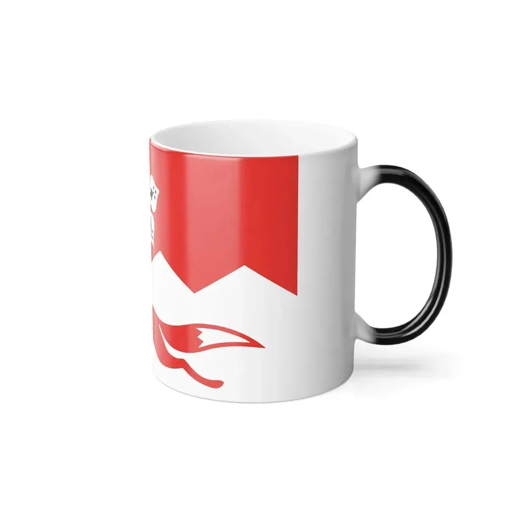 Flag of Leicestershire UK - Color Changing Coffee Mug - Go Mug Yourself