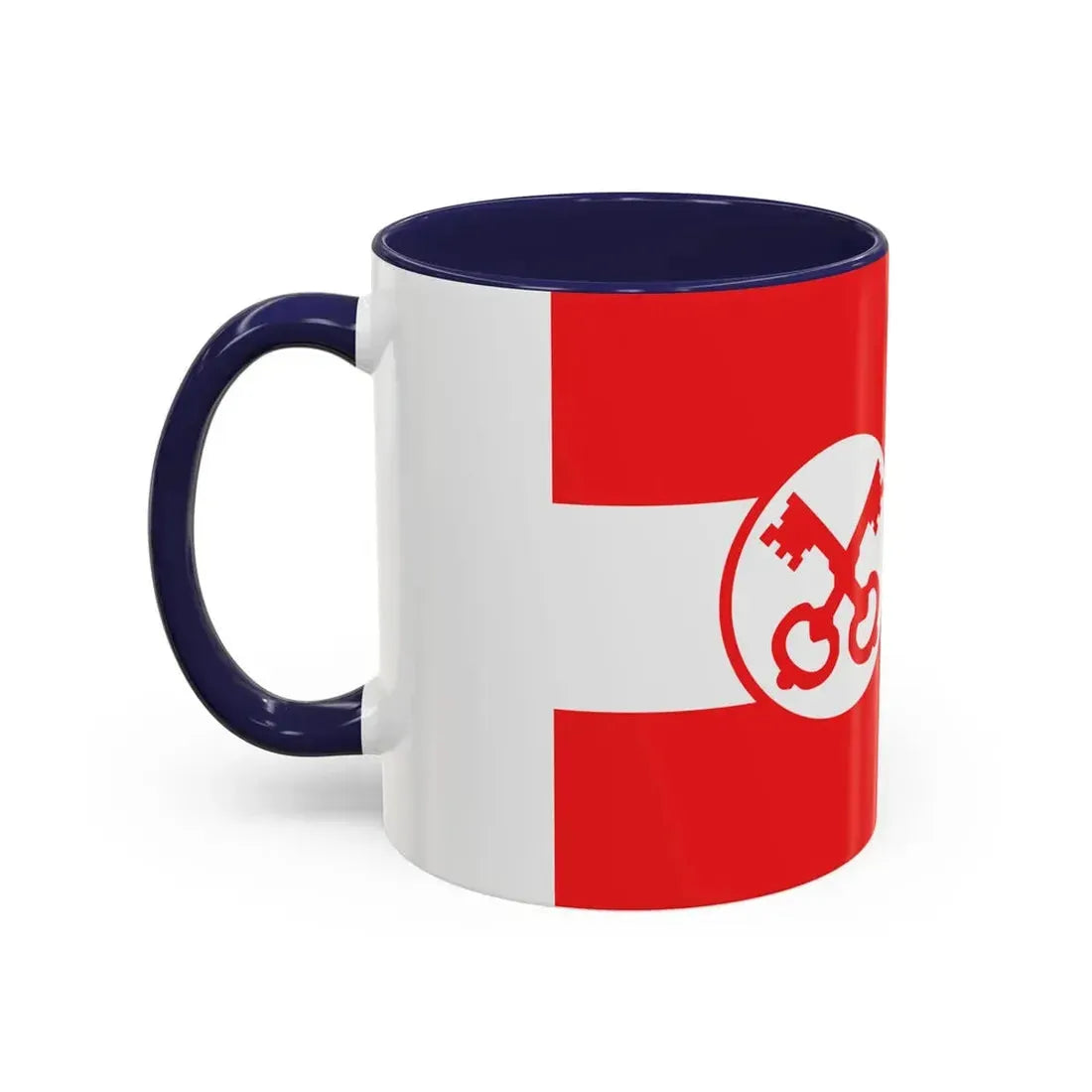 Flag of Leiden The Holland city of the oldest Dutch university Leiden University and Birthplace of Rembrandt Rembrandt Netherlands - Accent Coffee Mug - Go Mug Yourself
