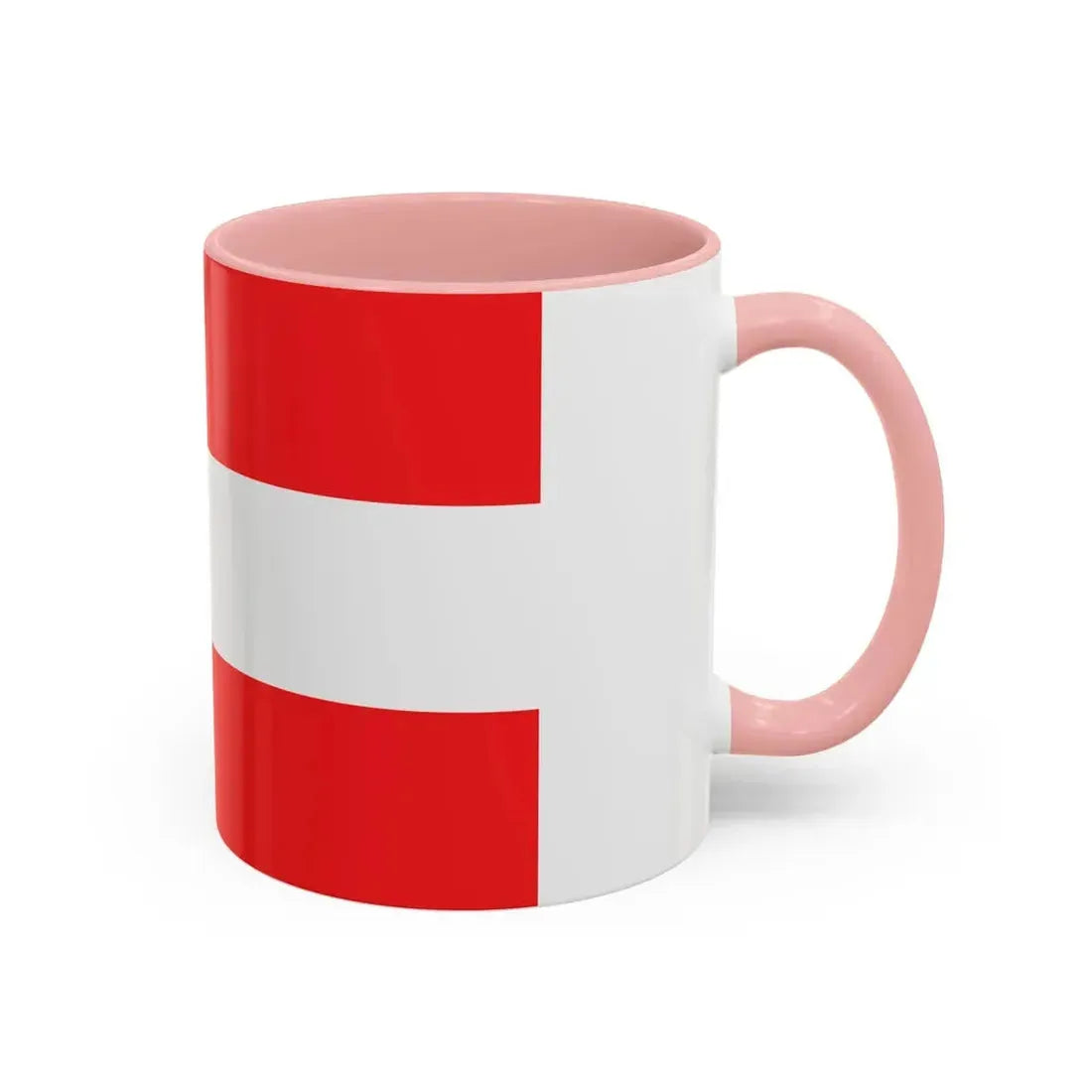 Flag of Leiden The Holland city of the oldest Dutch university Leiden University and Birthplace of Rembrandt Rembrandt Netherlands - Accent Coffee Mug - Go Mug Yourself