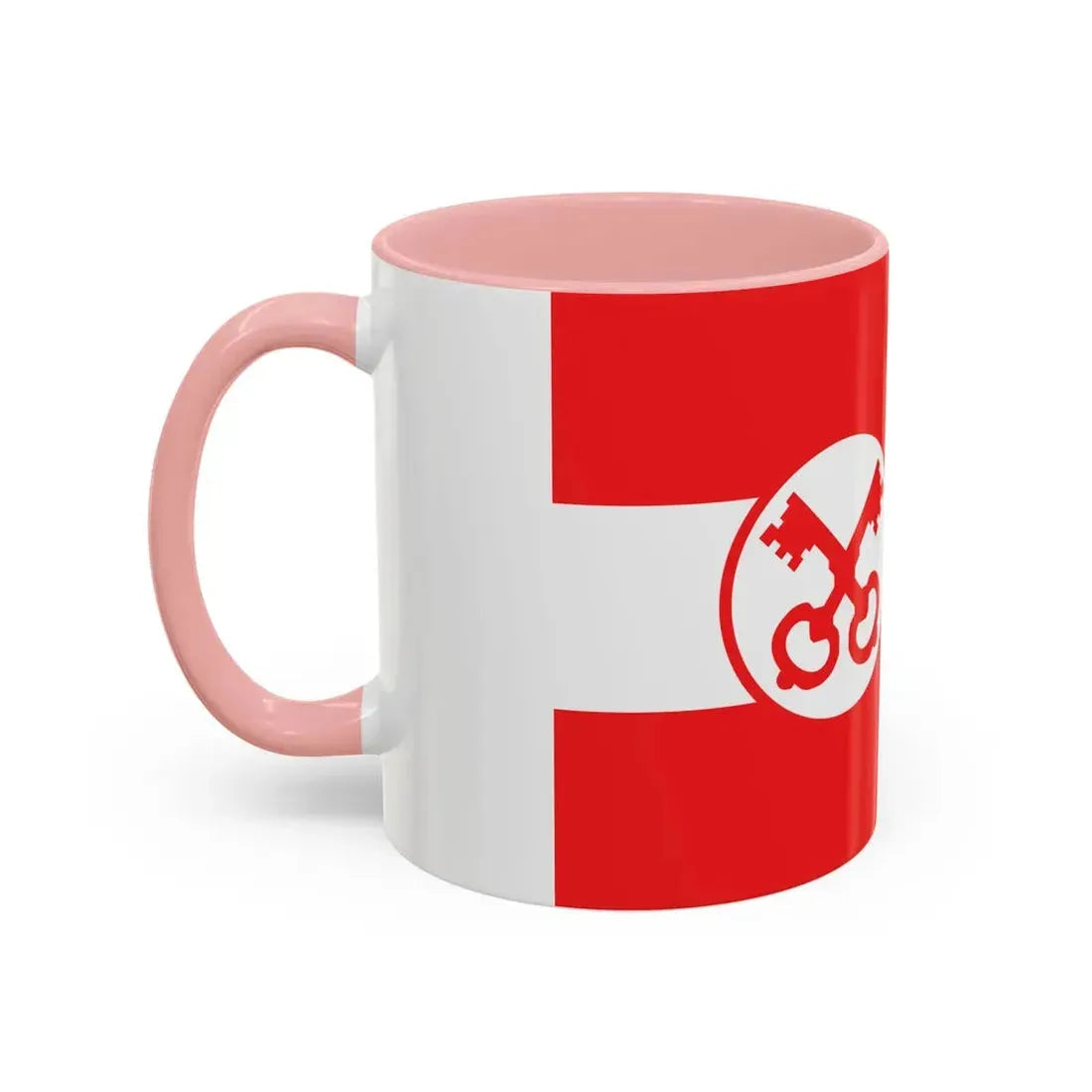 Flag of Leiden The Holland city of the oldest Dutch university Leiden University and Birthplace of Rembrandt Rembrandt Netherlands - Accent Coffee Mug - Go Mug Yourself