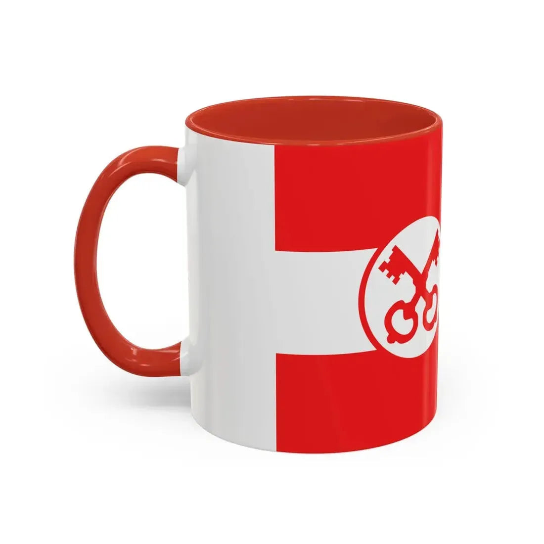 Flag of Leiden The Holland city of the oldest Dutch university Leiden University and Birthplace of Rembrandt Rembrandt Netherlands - Accent Coffee Mug - Go Mug Yourself