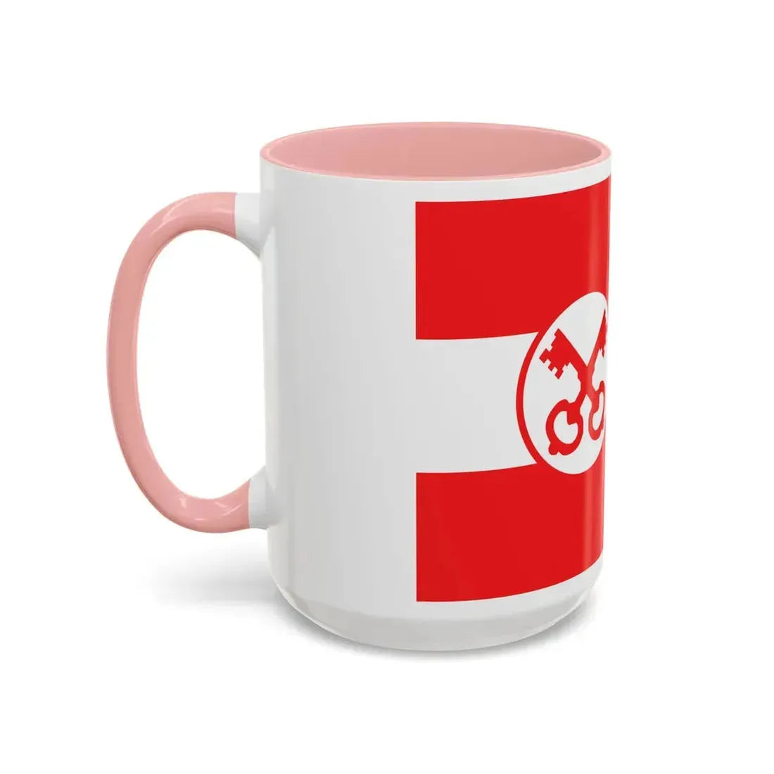 Flag of Leiden The Holland city of the oldest Dutch university Leiden University and Birthplace of Rembrandt Rembrandt Netherlands - Accent Coffee Mug - Go Mug Yourself