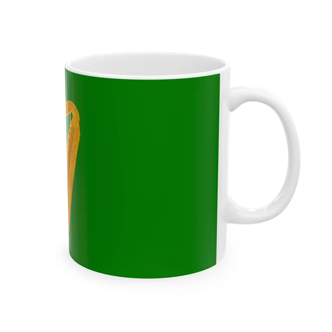 Flag of Leinster bright (Ireland) White Coffee Mug - Go Mug Yourself