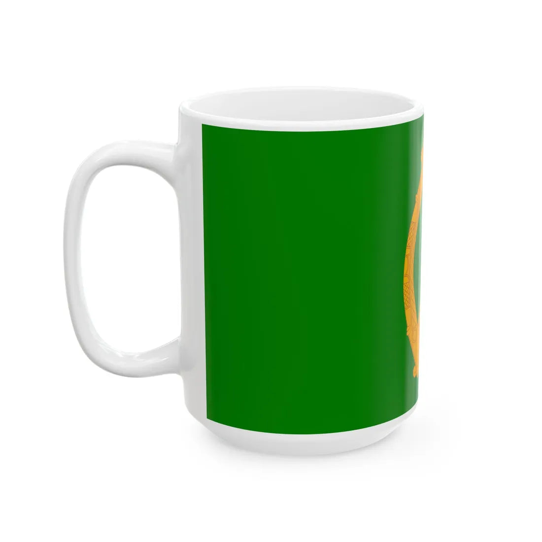 Flag of Leinster bright (Ireland) White Coffee Mug - Go Mug Yourself